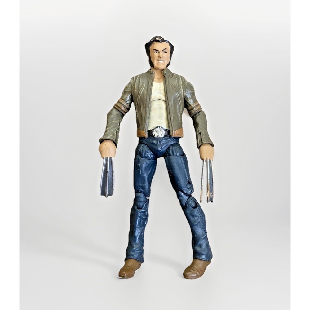 Marvel Universe X-Men Origins Wolverine Tan Biker Jacket Logan 3.75" Figure